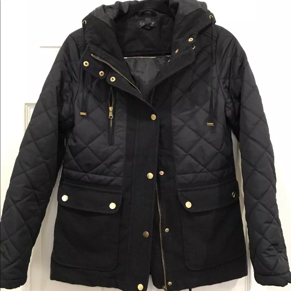 Topshop Quilted Jacket